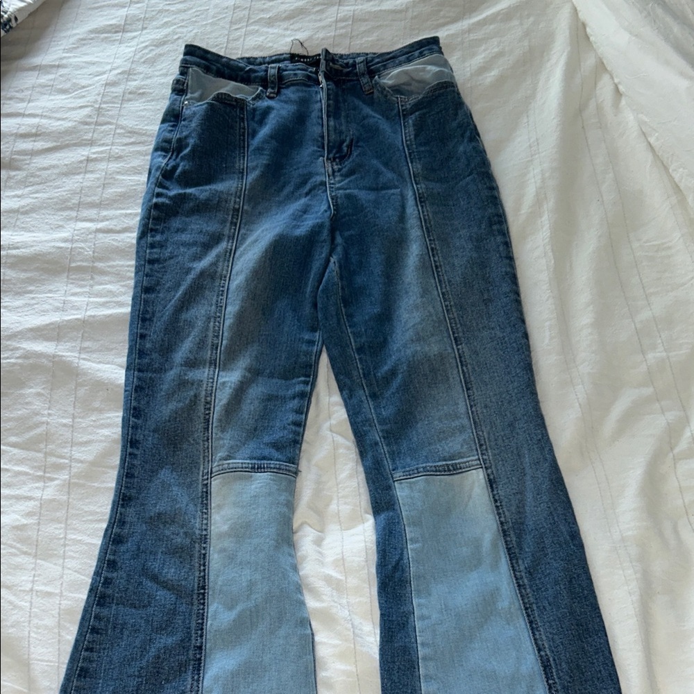 Women's Patchwork Denim Jeans